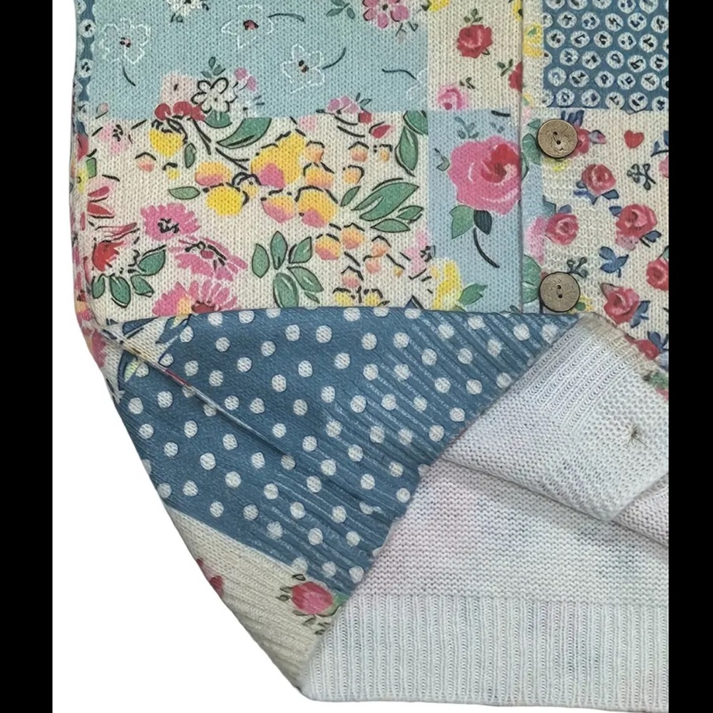 Floral Patchwork Cardigan - image 4